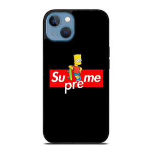 SUPREME BART SIMPSONS SKATER iPhone 13 Case Cover SUPREME BART SIMPSONS SKATER iPhone 13 Case Cover