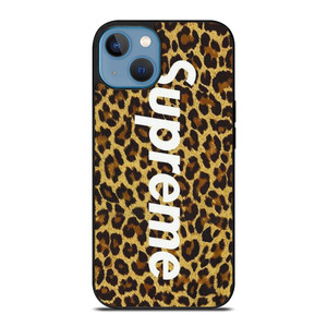 SUPREME LEOPARD SKIN iPhone 13 Case Cover SUPREME LEOPARD SKIN iPhone 13 Case Cover