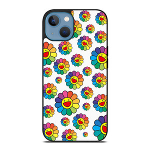 TAKASHI MURAKAMI FLOWER PATTERN iPhone 13 Case Cover TAKASHI MURAKAMI FLOWER PATTERN iPhone 13 Case Cover