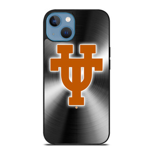TEXAS LONGHORNS METAL LOGO iPhone 13 Case Cover