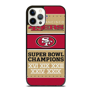 SAN FRANCISCO 49ERS SUPER BOWL CHAMPIONS iPhone 12 Pro Case Cover SAN FRANCISCO 49ERS SUPER BOWL CHAMPIONS iPhone 12 Pro Case Cover