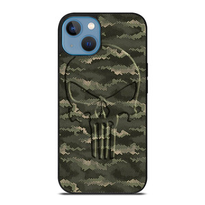 THE PUNISHER CAMO CARBON iPhone 13 Case Cover THE PUNISHER CAMO CARBON iPhone 13 Case Cover