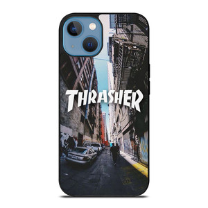 THRASHER SKATEBOARD URBAN CITY LOGO iPhone 13 Case Cover THRASHER SKATEBOARD URBAN CITY LOGO iPhone 13 Case Cover