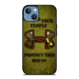 UNDER ARMOUR BUILD YOUR TEMPLE iPhone 13 Case Cover UNDER ARMOUR BUILD YOUR TEMPLE iPhone 13 Case Cover