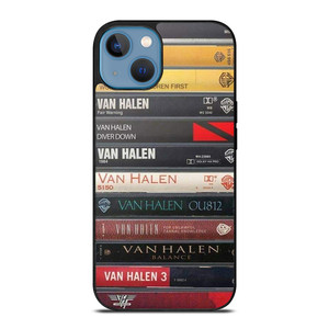 VAN HALEN CASSETTE COLLECTION iPhone 13 Case Cover VAN HALEN CASSETTE COLLECTION iPhone 13 Case Cover