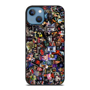 VHS CASSETTE TAPE HORROR MOVIES COLLECTION iPhone 13 Case Cover VHS CASSETTE TAPE HORROR MOVIES COLLECTION iPhone 13 Case Cover