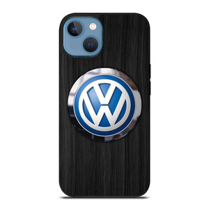 VOLKSWAGEN VW WOODEN EMBLEM iPhone 13 Case Cover VOLKSWAGEN VW WOODEN EMBLEM iPhone 13 Case Cover