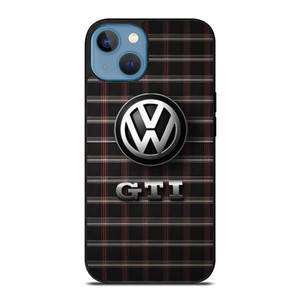 VW VOLKSWAGEN GTI METAL EMBLEM iPhone 13 Case Cover VW VOLKSWAGEN GTI METAL EMBLEM iPhone 13 Case Cover