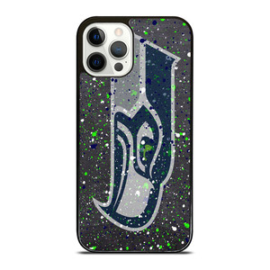 SEATTLE SEAHAWKS SPLASHED LOGO  iPhone 12 Pro Case Cover