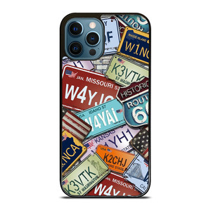 CLASSIC AMERICAN CAR PLATE iPhone 12 Pro Max Case Cover CLASSIC AMERICAN CAR PLATE iPhone 12 Pro Max Case Cover