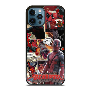 DEADPOOL SUPERHERO COLLAGE iPhone 12 Pro Max Case Cover