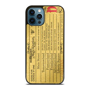 DISNEY WORLD TICKET iPhone 12 Pro Max Case Cover DISNEY WORLD TICKET iPhone 12 Pro Max Case Cover