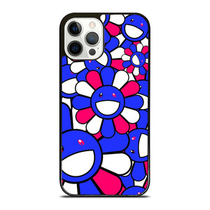 TAKASHI MURAKAMI BLUE PINK  iPhone 12 Pro Case Cover TAKASHI MURAKAMI BLUE PINK  iPhone 12 Pro Case Cover