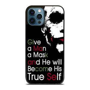 JOKER QUOTES CARTOON iPhone 12 Pro Max Case Cover