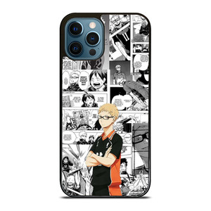 KEI TSUKISHIMA HAIKYUU ANIME COLLAGE iPhone 12 Pro Max Case Cover