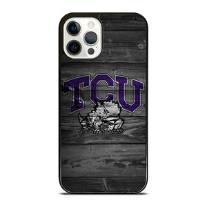 TCU HORNED FROGS FOOTBALL WOOD LOGO iPhone 12 Pro Case Cover TCU HORNED FROGS FOOTBALL WOOD LOGO iPhone 12 Pro Case Cover