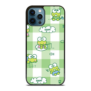 KEROPPI CARTOON TARTAN PATTERN iPhone 12 Pro Max Case Cover KEROPPI CARTOON TARTAN PATTERN iPhone 12 Pro Max Case Cover