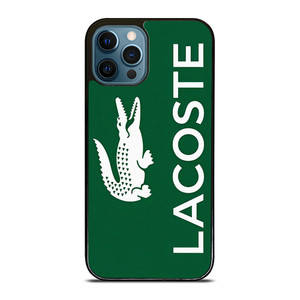 LACOSTE GREEN LOGO iPhone 12 Pro Max Case Cover LACOSTE GREEN LOGO iPhone 12 Pro Max Case Cover