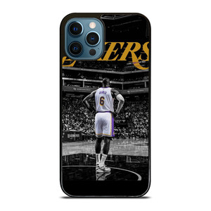 LEBRON JAMES 6 LA LAKERS NBA iPhone 12 Pro Max Case Cover