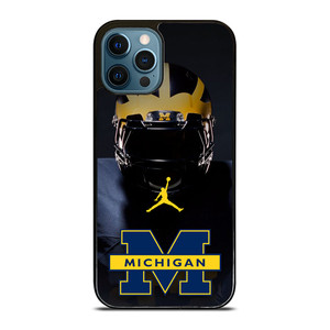 MICHIGAN WOLVERINES FOOTBALL AIR JORDAN iPhone 12 Pro Max Case Cover MICHIGAN WOLVERINES FOOTBALL AIR JORDAN iPhone 12 Pro Max Case Cover