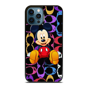 MICKEY MOUSE COACH NEW YORK CUTE iPhone 12 Pro Max Case Cover