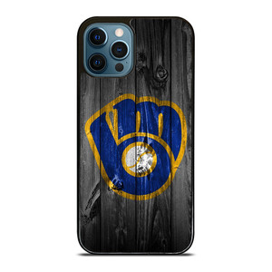 MILWAUKEE BREWERS BASEBALL WOOD LOGO iPhone 12 Pro Max Case Cover MILWAUKEE BREWERS BASEBALL WOOD LOGO iPhone 12 Pro Max Case Cover