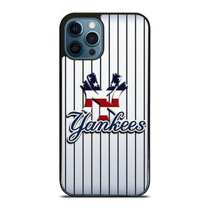 NEW YORK YANKEES USA FLAG STRIPE LOGO iPhone 12 Pro Max Case Cover NEW YORK YANKEES USA FLAG STRIPE LOGO iPhone 12 Pro Max Case Cover
