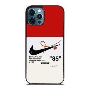 NIKE AIR JORDAN 1OFF WHITE RED iPhone 12 Pro Max Case Cover NIKE AIR JORDAN 1OFF WHITE RED iPhone 12 Pro Max Case Cover