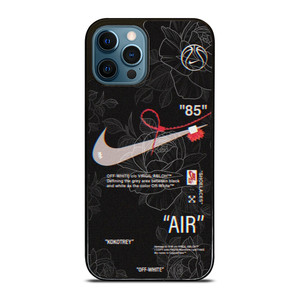 NIKE OFF WHITE FLORAL LOGO iPhone 12 Pro Max Case Cover NIKE OFF WHITE FLORAL LOGO iPhone 12 Pro Max Case Cover