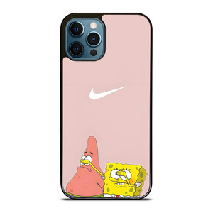 NIKE PATRICK AND SPONGEBOB PINK iPhone 12 Pro Max Case Cover NIKE PATRICK AND SPONGEBOB PINK iPhone 12 Pro Max Case Cover