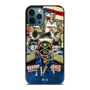 NIKOLA JOKIC X JAMAL MURRAY DENVER NUGGETS iPhone 12 Pro Max Case Cover