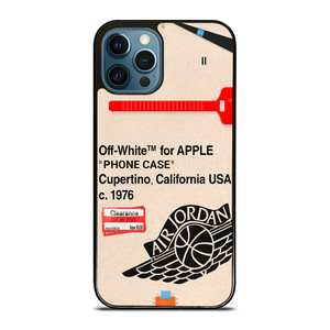 OFF WHITE AIR JORDAN APPLE iPhone 12 Pro Max Case Cover OFF WHITE AIR JORDAN APPLE iPhone 12 Pro Max Case Cover