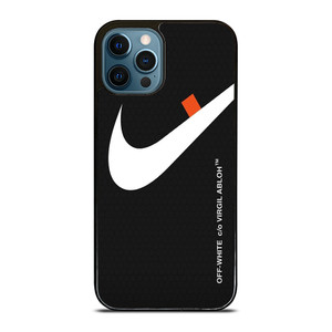 OFF WHITE VIRGIL ABLOH NIKE LOGO iPhone 12 Pro Max Case Cover