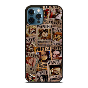 ONE PIECE WANTED POSTER COLLECTION iPhone 12 Pro Max Case Cover ONE PIECE WANTED POSTER COLLECTION iPhone 12 Pro Max Case Cover