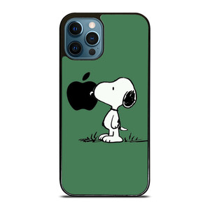 PEANUTS SNOOPY DOG APPLE LOGO iPhone 12 Pro Max Case Cover PEANUTS SNOOPY DOG APPLE LOGO iPhone 12 Pro Max Case Cover