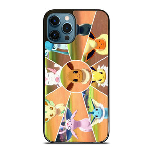 POKEMON EEVEE EVOLUTION COLLAGE iPhone 12 Pro Max Case Cover