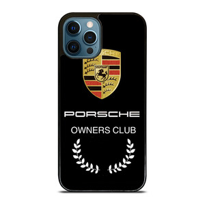 PORSCHE OWNERS CLUB LOGO iPhone 12 Pro Max Case Cover PORSCHE OWNERS CLUB LOGO iPhone 12 Pro Max Case Cover