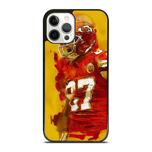 TRAVIS KELCE KANSAS CITY CHIEFS ART  iPhone 12 Pro Case Cover