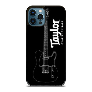 TAYLOR GUITARS BLACK LOGO iPhone 12 Pro Max Case Cover