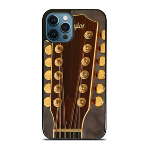 TAYLOR GUITARS HEADSTOCK GOLD iPhone 12 Pro Max Case Cover