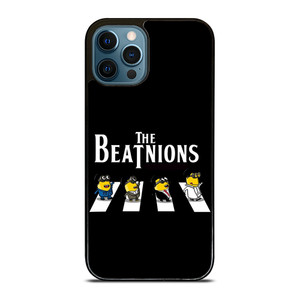 THE BEATLES MINIONS ABBEY ROAD iPhone 12 Pro Max Case Cover