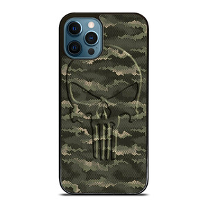 THE PUNISHER CAMO CARBON iPhone 12 Pro Max Case Cover THE PUNISHER CAMO CARBON iPhone 12 Pro Max Case Cover