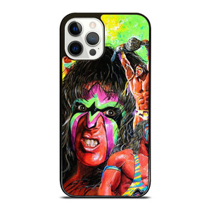 ULTIMATE WARRIOR WRESTLING WWE ART  iPhone 12 Pro Case Cover