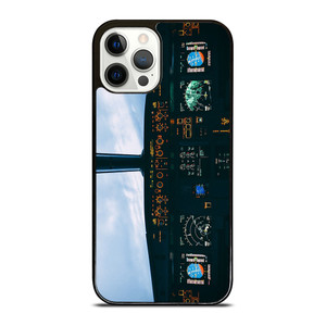 AIRBUS PLANE COCKPIT iPhone 12 Pro Case Cover AIRBUS PLANE COCKPIT iPhone 12 Pro Case Cover