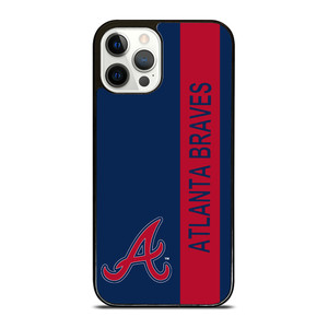 ATLANTA BRAVES BASEBALL STRIPE SYMBOL iPhone 12 Pro Case Cover