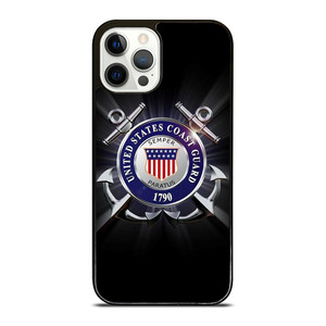 UNITED STATES COAST GUARD SYMBOL iPhone 12 Pro Case Cover UNITED STATES COAST GUARD SYMBOL iPhone 12 Pro Case Cover