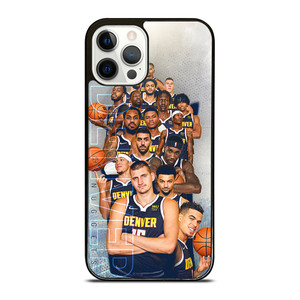 DENVER NUGGETS NBA BASKETBALL SQUAD iPhone 12 Pro Case Cover DENVER NUGGETS NBA BASKETBALL SQUAD iPhone 12 Pro Case Cover