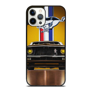 FORD MUSTANG GT GOLD EMBLEM iPhone 12 Pro Case Cover