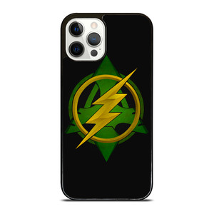 GREEN ARROW THE FLASH LOGO iPhone 12 Pro Case Cover