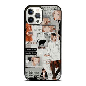 HAIKYUU KENMA KOZUME ANIME AESTHETIC iPhone 12 Pro Case Cover